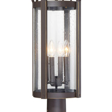 Load image into Gallery viewer, Somerset Lane Outdoor Post Light in Detail.
