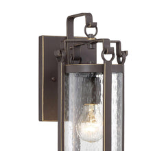 Load image into Gallery viewer, Somerset Lane Outdoor Wall Light in Detail.
