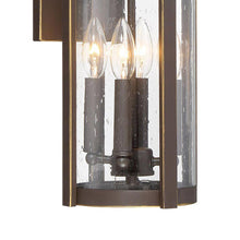 Load image into Gallery viewer, Somerset Lane Outdoor Wall Light in Detail.
