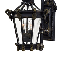 Load image into Gallery viewer, Stratford Hall Outdoor Wall Light in Detail.
