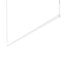 Load image into Gallery viewer, Thin-Line™ LED Pendant Light in Satin White (2-Light/96-Inch).
