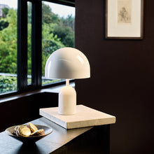 Load image into Gallery viewer, Bell LED Portable Table Lamp in living room.
