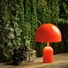 Load image into Gallery viewer, Bell LED Portable Table Lamp in living room.
