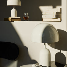 Load image into Gallery viewer, Bell LED Table Lamp in living room.
