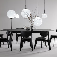 Load image into Gallery viewer, Globe LED Wall Light in dinning room.
