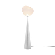 Load image into Gallery viewer, Melt Cone Fat LED Floor Lamp in Detail.
