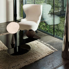 Load image into Gallery viewer, Melt Cone Fat LED Table Lamp in living room.
