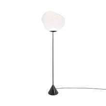Load image into Gallery viewer, Melt Cone Slim LED Floor Lamp in Opal.
