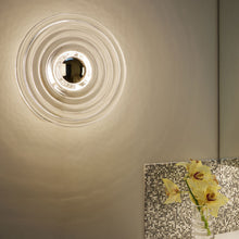 Load image into Gallery viewer, Press Large LED Wall Light in bathroom.
