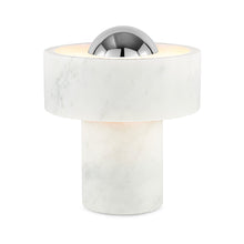 Load image into Gallery viewer, Stone LED Portable Table Lamp.

