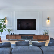 Load image into Gallery viewer, Excalibur LED Wall Light in living room.
