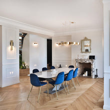 Load image into Gallery viewer, Excalibur LED Wall Light in dining room.
