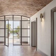 Load image into Gallery viewer, Excalibur LED Wall Light in hallway.

