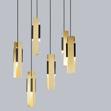 Load image into Gallery viewer, Excalibur Multi Light Pendant Light in Detail.
