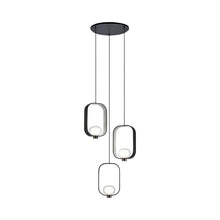 Load image into Gallery viewer, Filipa LED Chandelier in Sand Grey.
