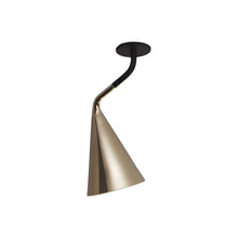 Load image into Gallery viewer, Gordon Recessed Flush Mount Ceiling Light in Brushed Brass (Small).
