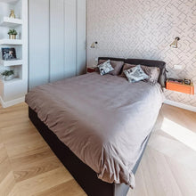 Load image into Gallery viewer, Gordon Recessed Wall Light in bedroom.
