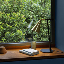 Load image into Gallery viewer, Gordon Table Lamp in living room.
