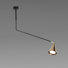Load image into Gallery viewer, Gordon Telescopic Flush Mount Ceiling Light in Detail.
