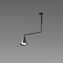 Load image into Gallery viewer, Gordon Telescopic Recessed Flush Mount Ceiling Light in Detail.
