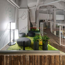 Load image into Gallery viewer, Macao Floor Lamp in office.

