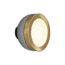 Load image into Gallery viewer, Molly LED Ceiling / Wall Light in Sand Grey/Brushed Brass (5.9-Inch).
