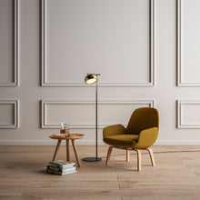 Load image into Gallery viewer, Molly LED Floor Lamp in living room.
