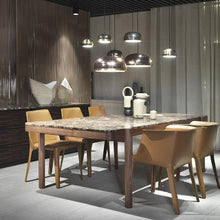 Load image into Gallery viewer, Molly LED Pendant Light in dining room.

