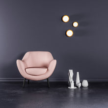 Load image into Gallery viewer, Muse Ceiling / Wall Light in living room.
