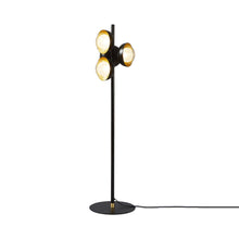 Load image into Gallery viewer, Muse Floor Lamp in Brushed Brass.
