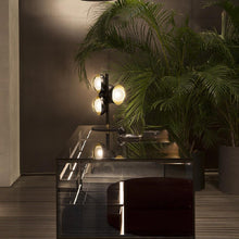 Load image into Gallery viewer, Muse Table Lamp in living room.
