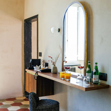Load image into Gallery viewer, Nabila Ceiling / Wall Light in bathroom.
