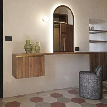 Load image into Gallery viewer, Nabila Ceiling / Wall Light in bathroom.
