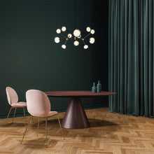 Load image into Gallery viewer, Nabila Chandelier in dining room.
