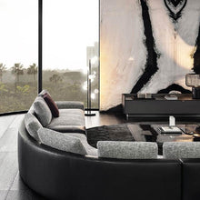 Load image into Gallery viewer, Nabila Floor Lamp in living room.
