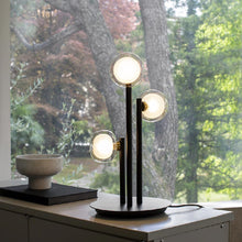 Load image into Gallery viewer, Nabila Multi Light Table Lamp in living room.
