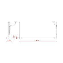 Load image into Gallery viewer, Nastro LED Pendant Light - line drawing.
