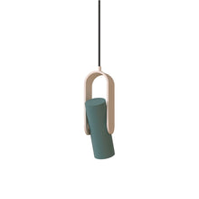 Load image into Gallery viewer, Nastro Orientable Pendant Light in Eggshell/Greenish-grey.
