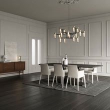 Load image into Gallery viewer, Osman Chandelier in dining room.
