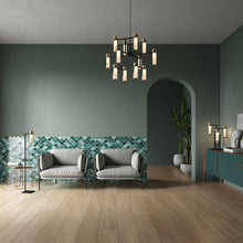 Load image into Gallery viewer, Osman Chandelier in living room.
