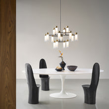 Load image into Gallery viewer, Osman Chandelier in dining room.
