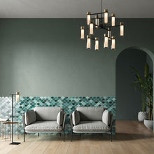 Load image into Gallery viewer, Osman Floor Lamp in living room.
