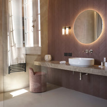 Load image into Gallery viewer, Osman Recessed Wall Light in bathroom.

