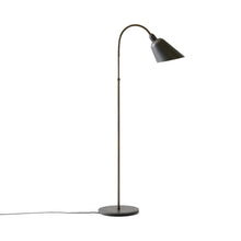 Load image into Gallery viewer, Bellevue AJ7 Floor Lamp in Stone Grey/Bronzed Brass.
