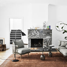 Load image into Gallery viewer, Bellevue AJ7 Floor Lamp in living room.
