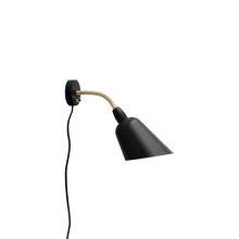 Load image into Gallery viewer, Bellevue AJ9 Wall Light in Black/Steel.
