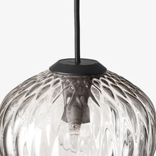 Load image into Gallery viewer, Blown Pendant Light in Detail.
