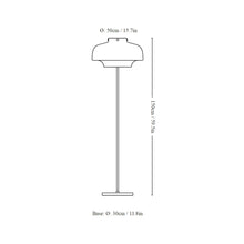 Load image into Gallery viewer, Copenhagen SC14 Floor Lamp - line drawing.
