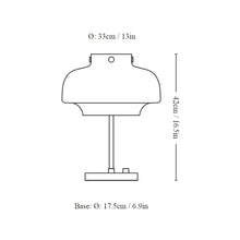 Load image into Gallery viewer, Copenhagen SC143 Table Lamp - line drawing.

