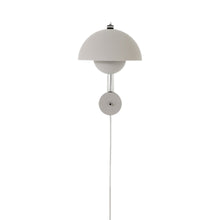 Load image into Gallery viewer, Flowerpot VP8 Wall Light in Matt Light Grey.
